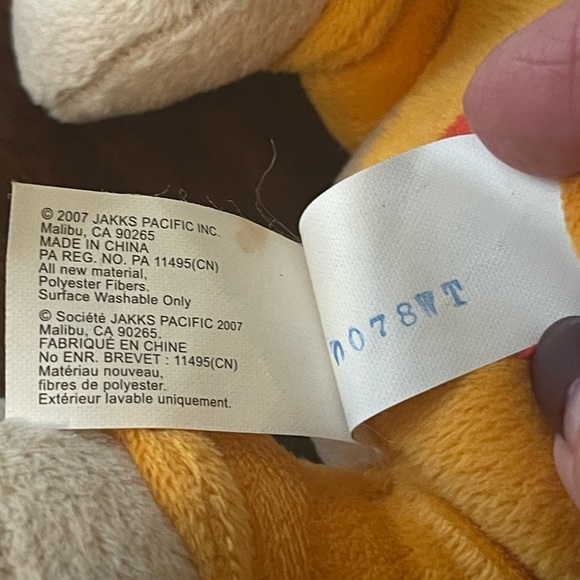 2007 Pokemon Monferno Plush Stuffed Animal Infernape Chimchar Poke Doll - Picture 4 of 7